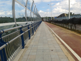 贵阳护栏网，贵州护栏网，贵安新区松柏山大桥人行护栏工程
